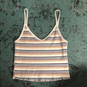 Cropped tank top